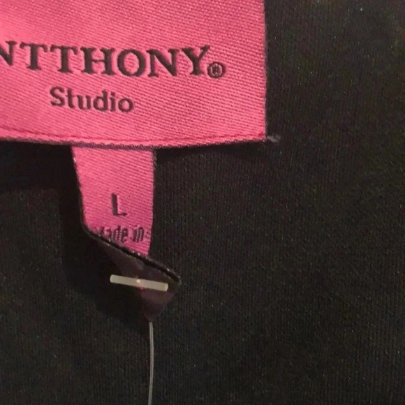 Anthony women’s silk like jacket with fringe - Picture 2 of 4